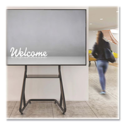 Tripp Lite Heavy-Dty Streamlined Digital Signage Stand for Flat-Panel Displays,Metal,220lb Cap,26.5x21.8x67.65,BK,Ships in 7-10 Bus Days (DMCS3780HDS)