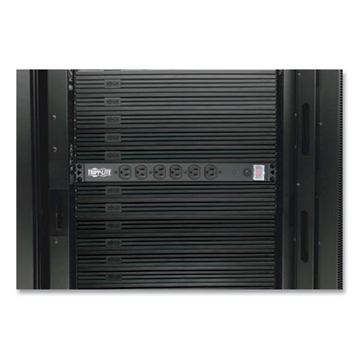Tripp Lite 14-Outlet Economy Network Server Surge Protector, 14 AC Outlets, 15 ft Cord, 3,000 J, Black, Ships in 7-10 Business Days (DRS1215)
