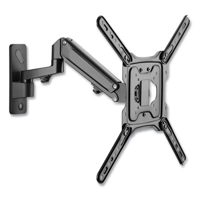 Tripp Lite TV Wall Mount w/Full-Motion Swivel Tilt Artic Arm, 23" to 55", 18.1x17.9x17.1, BK, Supports 51lb, Ships in 7-10 Bus Days (DWM2355S)