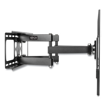 Tripp Lite Outdoor TV Wall Mount w/ Swivel Tilt, Fully Artic Arm, 37" to 80", 26x16.9x20.1, BK, Support 110 lb, Ships in 7-10 Bus Days (DWM3780XOUT)