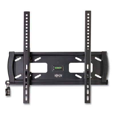Tripp Lite Security TV Monitor Wall Mount,Tilt and Flat/Curved Display,32" to 55",17.3x2.3x20.3,BK,Support 150lb,Ships in 7-10 Bus Days (DWTSC3255MUL)