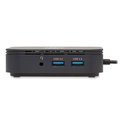 Tripp Lite Thunderbolt 3 Dual Monitor Docking Station, 3.5 mm/DisplayPort/HDMI/USB-A/USB-C PD Charging/RJ45, BK, Ships in 7-10 Bus Days (MTB3DOCK04)