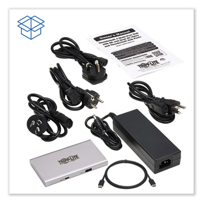 Tripp Lite Thunderbolt 4 Hub, 4 Ports, Gray, Ships in 7-10 Business Days (MTB4HUB301)