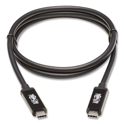 Tripp Lite Thunderbolt 3 USB-C Active Cable, 3.3 ft, Black, Ships in 7-10 Business Days (TRPMTB301M5AAB)