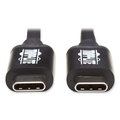 Tripp Lite Thunderbolt 3 USB-C Passive Cable, 3.3 ft, Black, Ships in 7-10 Business Days (MTB301M5AB)