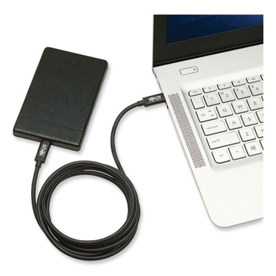 Tripp Lite Thunderbolt 3 USB-C Passive Cable, 5 ft, Black, Ships in 7-10 Business Days (TRPMTB301M55AB)