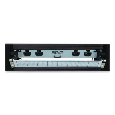 Tripp Lite 1U Preloaded Singlemode Fiber Cable Panel, (12) LC Duplex (M) to (12) LC Duplex (M), 65.6 ft, YW, Ships in 7-10 Bus Days (N48S2L24L20)