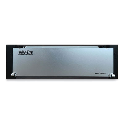 Tripp Lite 3U Preloaded Singlemode Fiber Cable Panel, (64) MTP/MPO (F) to (256) LC Duplex (M), 9.8 ft, YW, Ships in 7-10 Bus Days (N48S64M8L403)