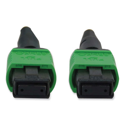 Tripp Lite OS2-Rated 12-Strand Fiber Optic Cable, 3.3 ft, Yellow, Ships in 7-10 Business Days (N390B01M12AP)