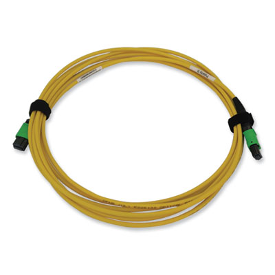 Tripp Lite OS2-Rated 12-Strand Fiber Optic Cable, 9.8 ft, Yellow, Ships in 7-10 Business Days (N390B03M12AP)