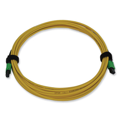 Tripp Lite OS2-Rated 12-Strand Fiber Optic Cable, 16.4 ft, Yellow, Ships in 7-10 Business Days (N390B05M12AP)