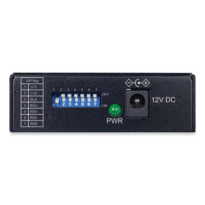 Tripp Lite 10/100 Mbps Ethernet Multimode Hardened Copper to Fiber Media Converter, Black, Ships in 7-10 Business Days (N784H01SCMM)