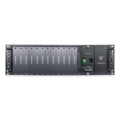 Tripp Lite 12-Slot Media Converter Chassis, 3U, Black, TAA Compliant, Ships in 7-10 Business Days (N785CH12)