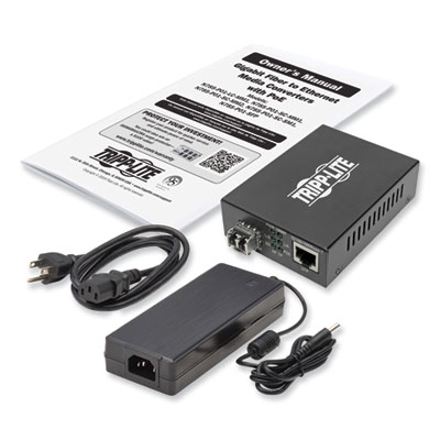 Tripp Lite RJ45 to LC Multimode Media Converter, Black, Ships in 7-10 Business Days (TRPN785P01LCMM1)