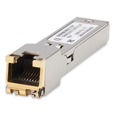 Tripp Lite Cisco Compatible CAT6 Transceiver Module, 16.4 ft, Black, Ships in 7-10 Business Days (N28601GLCTE)