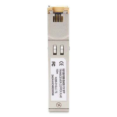 Tripp Lite Cisco Compatible CAT6 Transceiver Module, 16.4 ft, Black, Ships in 7-10 Business Days (N28601GLCTE)