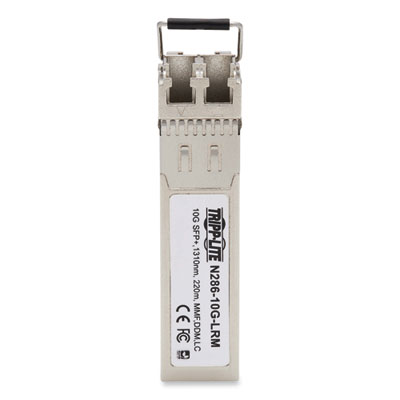 Tripp Lite Cisco Compatible SFP+ to LC Duplex Multimode Transceiver Module, Range Up to 721 ft, Black, Ships in 7-10 Business Days (TRPN28610GLRM)