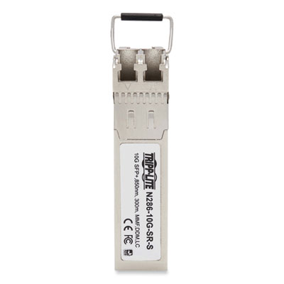 Tripp Lite Cisco Compatible SFP+ to LC Duplex Multimode Transceiver Module, Range Up to 984 ft, Black, Ships in 7-10 Business Days (TRPN28610GSRS)