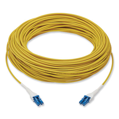 Tripp Lite OS2-Rated Duplex Armored Fiber Optic Cable, 246 ft, Yellow, Ships in 7-10 Business Days (N37075MAR)