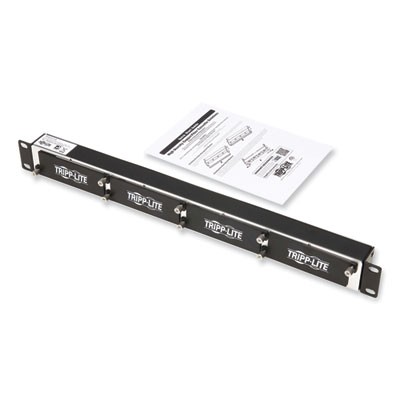 Tripp Lite Mini Panel High-Density Copper Fiber Enclosure, 1U, Black, Ships in 7-10 Business Days (N48401UMINI)
