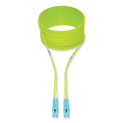 Tripp Lite OM5-Rated Duplex Multimode Fiber Optic Patch Cable, 23 ft, Lime Green, Ships in 7-10 Business Days (TRPN82007MOM5)