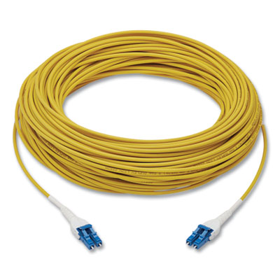 Tripp Lite OS2-Rated Duplex Armored Fiber Optic Cable, 328.1 ft, Yellow, Ships in 7-10 Business Days (N370100MAR)