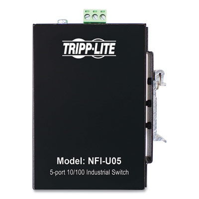Tripp Lite 5-Port Unmanaged Industrial Ethernet Switch, TAA Compliant, Ships in 7-10 Business Days (TRPNFIU05)
