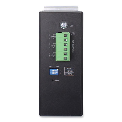 Tripp Lite 8-Port Managed Industrial Layer 2 Gigabit Ethernet Switch, TAA Compliant, Ships in 7-10 Business Days (NGIM08C4L2)