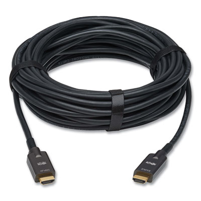 Tripp Lite High-Speed Armored HDMI Active Fiber Optic Cable, 65.6 ft, Black, Ships in 7-10 Business Days (P568FA20M)