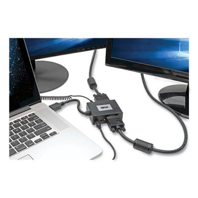 Tripp Lite HDMI to VGA + Audio Adapter Converter Splitter, 6", Black, Ships in 7-10 Business Days (P13106N2VAU)