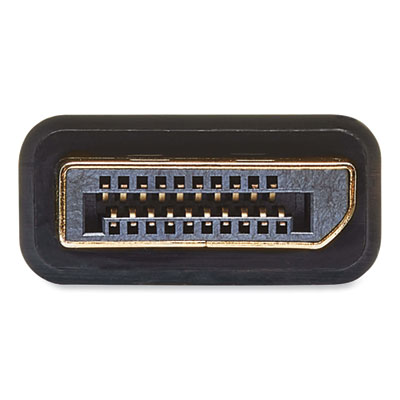 Tripp Lite DisplayPort 1.2 to VGA Cable, 6", Black, 50/Pack, Ships in 7-10 Business Days (TRPP13406NVGAV2)