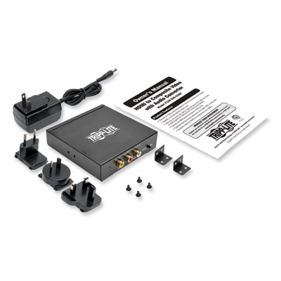 Tripp Lite HDMI to RCA Composite Video with Audio Converter, Black, Ships in 7-10 Business Days (TRPP130000COMP)