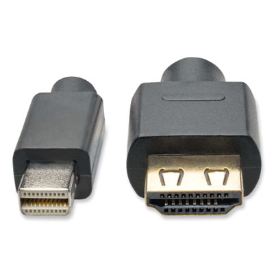 Tripp Lite Mini DisplayPort 1.4 to HDMI Active Adapter Cable, 3 ft, Black, Ships in 7-10 Business Days (P586003HDV4A)