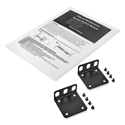 Tripp Lite Six-Outlet 100-125V 12A Single-Phase Hot-Swap PDU with Manual Bypass, 10 ft Cord, Black, Ships in 7-10 Business Days (PDUB151U)