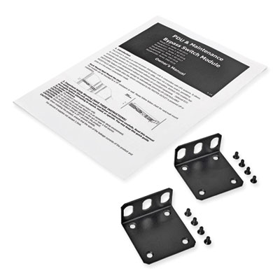 Tripp Lite Six-Outlet 100-125V 16A Single-Phase Hot-Swap PDU with Manual Bypass, 10 ft Cord, Black, Ships in 7-10 Business Days (PDUB201U)