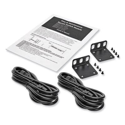 Tripp Lite Six-Outlet 200-250V 10A Single-Phase Hot-Swap PDU with Manual Bypass, 6 ft Cord, Black, Ships in 7-10 Business Days (PDUBHV101U)