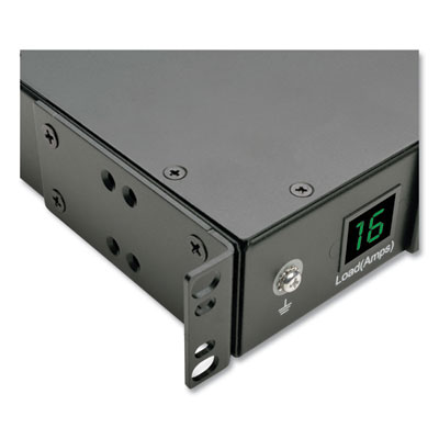 Tripp Lite 10-Outlet 3.7kW Single-Phase Local Metered PDU, 8.2 ft Cord, Black, Ships in 7-10 Business Days (PDUMH16HV)