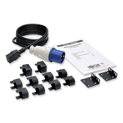 Tripp Lite 10-Outlet 3.7kW Single-Phase Local Metered PDU, 8.2 ft Cord, Black, Ships in 7-10 Business Days (PDUMH16HV)