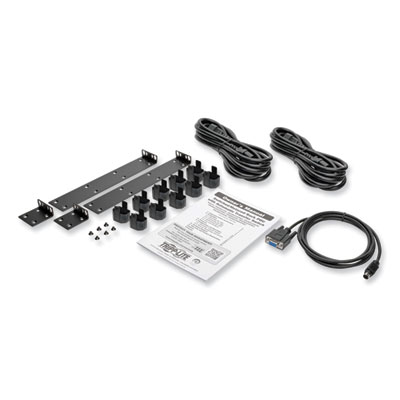 Tripp Lite 16-Outlet 1.92kW 120V Single-Phase ATS/Local Metered PDU, 12 ft Cord, Black, Ships in 7-10 Business Days (PDUMH20ATS)