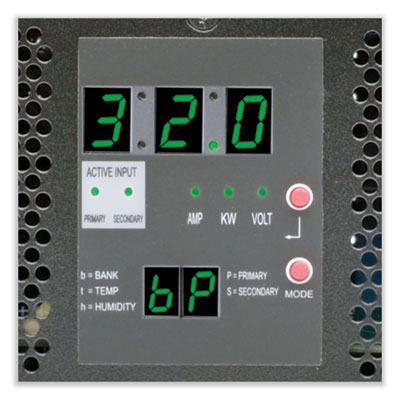 Tripp Lite 18-Outlet 7.7kW Single-Phase 200-240V Local Metered Automatic Transfer Switch PDU, 10 ft Cord, Black, Ships in 7-10 Bus Days (PDUMH32HVAT)