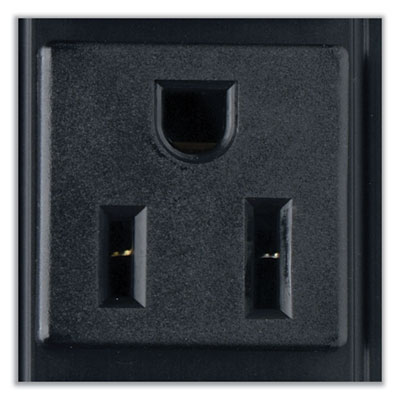 Tripp Lite 16-Outlet 1.4kW 100-127V Single-Phase Local Metered PDU, 15 ft Cord, Black, Ships in 7-10 Business Days (PDUMV15)