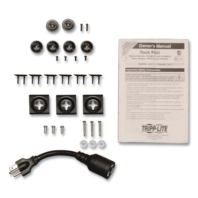 Tripp Lite 36-Outlet 2kW 100-127V Single-Phase Basic PDU, 15 ft Cord, Black, Ships in 7-10 Business Days (PDUV2072)