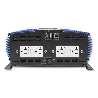 Tripp Lite 2,000 W Heavy-Duty Industrial-Strength Mobile Power Inverter, USB, Blue, Ships in 7-10 Business Days (PINV2000HS)