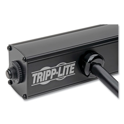 Tripp Lite Four-Outlet 1,800W Power Strip, 6 ft Cord, Black, Ships in 7-10 Business Days (PS2404RA06B)
