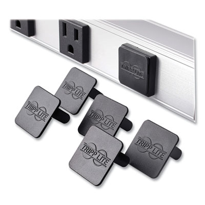 Tripp Lite Eight-Outlet 1,800W Right-Angle Outlet Vertical Power Strip, 15 ft Cord, Silver, Ships in 7-10 Business Days (PS2408RA)