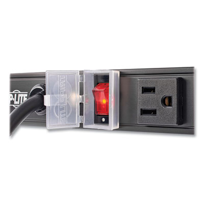 Tripp Lite 12-Outlet 120V 15A 1,800W Vertical Power Strip, 15 ft Cord, Black, Ships in 7-10 Business Days (PS3612B)