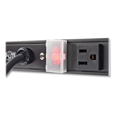 Tripp Lite 12-Outlet 120V 15A 1,800W Vertical Power Strip, 15 ft Cord, Black, Ships in 7-10 Business Days (PS3612B)