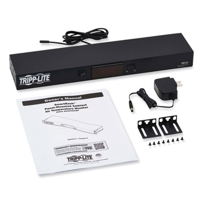 Tripp Lite SmartRack Digital Temperature Sensor, 1U, Black, Ships in 7-10 Business Days (SR1UPNLTEMP)