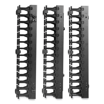 Tripp Lite SmartRack High-Capacity Vertical Cable Manager, Black, Ships in 7-10 Business Days (SRCABLEVRT3)
