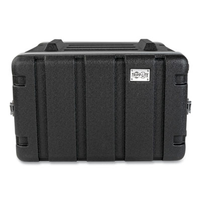 Tripp Lite ABS Server Rack Equipment Shipping Case, 6U, 100 lbs Capacity, Black, Ships in 7-10 Business Days (SRCASE6U)